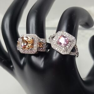 Fashion Simulated Gemstone Rings